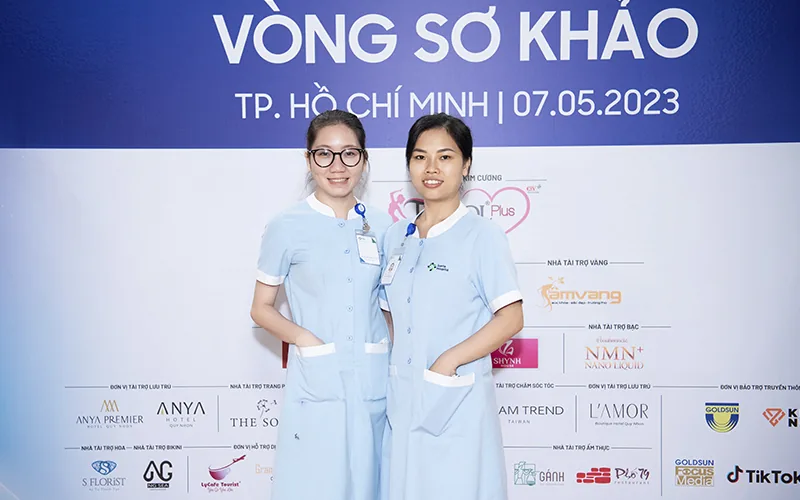Healthcare staff for Miss World contestants 2 - SANTE Hospital, Binh Thanh, HCMC