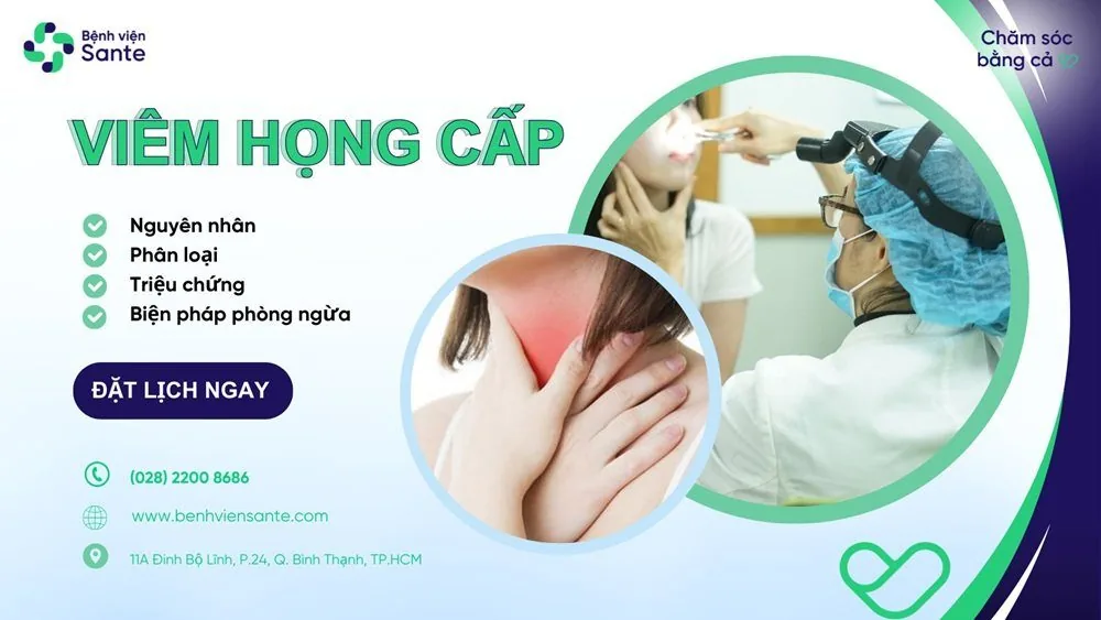 Sante Hospital - What Is Acute Pharyngitis? Causes, Symptoms, and Prevention